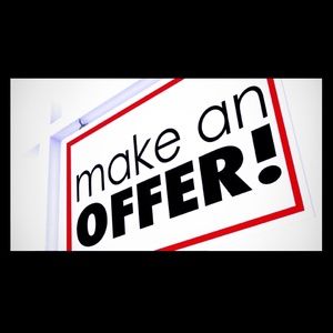 Make offers!  😄☀🎉